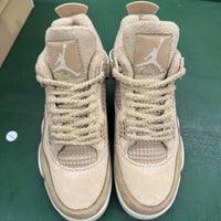 Mid Top Sneakers, Beige White Colorway, Lace Up Design, Casual Gift for Sneaker Fans