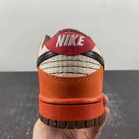 Low Top Sneakers, Orange White Colorway, Lace Up Design, Casual Gift for Sneaker Fans