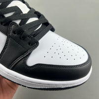 Low Top Sneakers, White Black Colorway, Lace Up Design, Casual Gift for Sneaker Fans