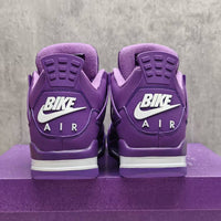 Mid Top Sneakers, Purple Colorway, Lace Up Design, Casual Gift for Sneaker Fans