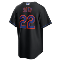New York Mets Juan Soto Black Alternate Replica Jersey