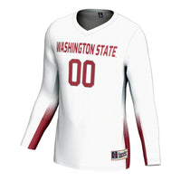 Washington State Cougars Adult NIL Lightweight Volleyball Jersey - White