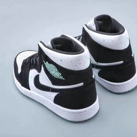 Sneakers, Black White Colorway, Glow in the Dark Detail, Lace Up Design, Casual Gift for Sneaker Fans