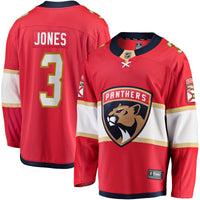 Florida Panthers Seth Jones Red Home Breakaway Jersey
