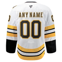 Boston Bruins White Away Authentic Pro Custom Jersey
