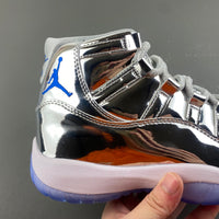 Low Top Sneakers, Silver Colorway, Patent Leather Footwear, Lace Up Design, Casual Gift for Sneaker Fans