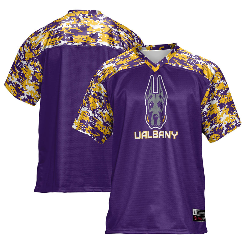 UAlbany Great Danes Football Jersey - Purple