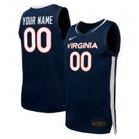 Virginia Cavaliers Basketball Custom Replica Jersey - Navy