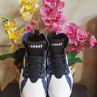 Sneakers, Blue Colorway, Lace Up Design, Casual Gift for Sneaker Fans