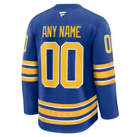 Buffalo Sabres Royal Home Premium Custom Jersey