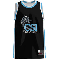 CUNY College of Staten Island Lightweight Basketball Jersey - Light Blue