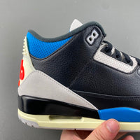 Low Top Sneakers, Blue Black Red Gray Colorway, Lace Up Design, Casual Gift for Sneaker Fans