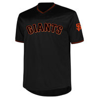 San Francisco Giants Black Big & Tall Pop Fashion Jersey