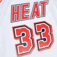 Miami Heat Alonzo Mourning 1996 Authentic Jersey - White