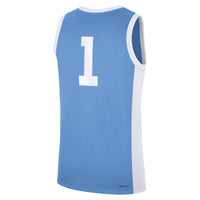 #1 Carolina Blue North Carolina Tar Heels Alternate Replica Jersey
