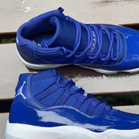 Sneakers, Midnight Blue Colorway, Lace Up Design, Casual Gift for Sneaker Fans