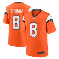 Denver Broncos Jarrett Stidham Orange Team Game Jersey