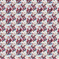 Vintage Sports Christmas Gift Wrap, Baseball Santa Wrapping Paper, Retro Baseball Holiday Paper, Baseball Lover Holiday Gift Wrap