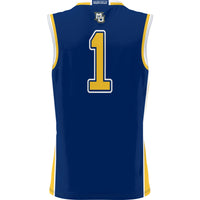 #1 Marquette Golden Eagles Lightweight Basketball Jersey - Navy