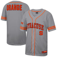 Syracuse Orange Free Spirited Baseball Jersey - Gray