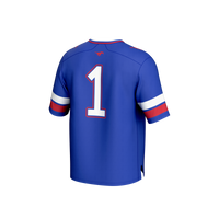 #1 SMU Mustangs Collegiate Football Fashion Jersey - Royal