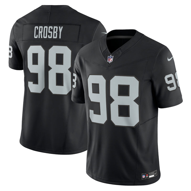 Las Vegas Raiders Maxx Crosby Black Limited Jersey