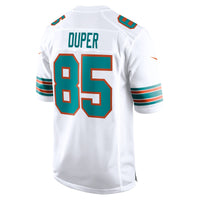 Miami Dolphins Mark Duper White Retired Player Jersey
