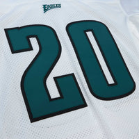 Philadelphia Eagles 1996 Brian Dawkins White Authentic Throwback Retired Player Jersey
