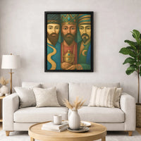 Biblical Magi Wall Art, Three Wise Men Canvas Print, Christian Nativity Canvas Art, Religious Christmas Wall Decor, Faith Holiday Present