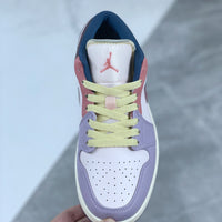 Low Top Shoes, Purple Pink Colorway, Lace Up Design, Casual Gift for Shoe Lovers