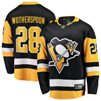 Pittsburgh Penguins Parker Wotherspoon Black Home Breakaway Jersey