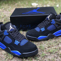 Sneakers, Blue Black Colorway, Lace Up Design, Casual Gift for Sneaker Fans