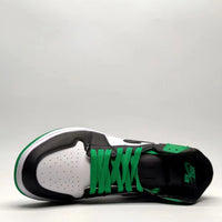 Sneakers, Black Green Colorway, Lace Up Design, Casual Gift for Sneaker Fans