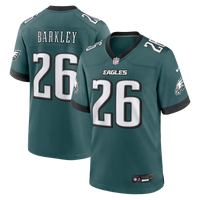 Philadelphia Eagles Saquon Barkley Midnight Green Team Game Jersey