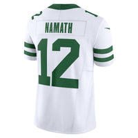 New York Jets Joe Namath Legacy White Limited Jersey