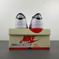 Low Top Sneakers, White Black Colorway, Lace Up Design, Casual Gift for Sneaker Fans