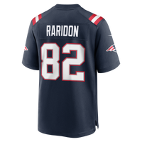 New England Patriots Eli Raridon Navy Team Game Jersey