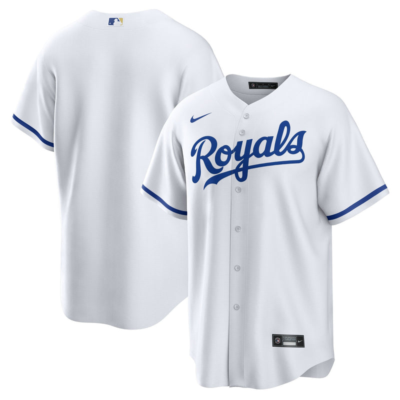 Kansas City Royals White Home Big & Tall Replica Jersey