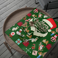 Festive Holiday Gift Wrap Roll, Snowman and Santa Christmas Wrapping Paper, Adorable Santa Xmas Wrapping Paper, Family Winter Present Paper