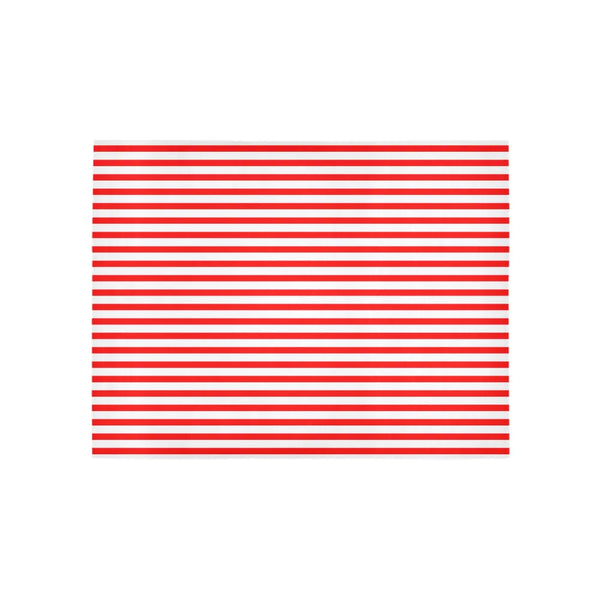 Candy Cane Stripe Runner Rug, Red and White Striped Runner Rug, Holiday Hallway Area Rug, Christmas Kitchen Floor Rug, Winter