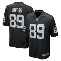 Las Vegas Raiders Brock Bowers Black Player Game Jersey