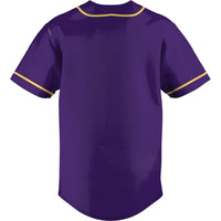 UAlbany Great Danes Lightweight Baseball Jersey - Purple
