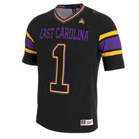ECU Pirates Lightweight Collegiate Football Blackout Fashion Jersey