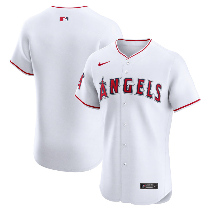 Los Angeles Angels White Home Elite Jersey