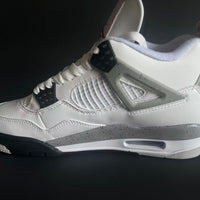 Mid Top Sneakers, White Colorway, Lace Up Design, Casual Gift for Sneaker Fans