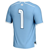 #1 North Carolina Tar Heels Lightweight Lacrosse Jersey - Carolina Blue