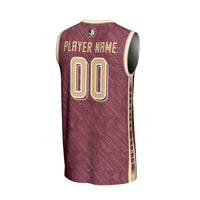 Florida State Seminoles NIL Pick-A-Player Basketball Highlight Print Lightweight Jersey - Garnet