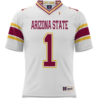 #1 Arizona State Sun Devils Football Jersey - White