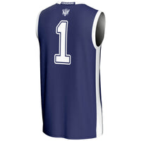 #1 BYU Cougars Lightweight Basketball Jersey - Navy