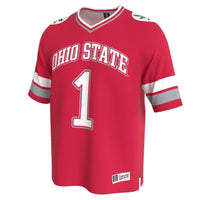 Ohio State Buckeyes Lightweight Collegiate Football Fashion Jersey - Scarlet